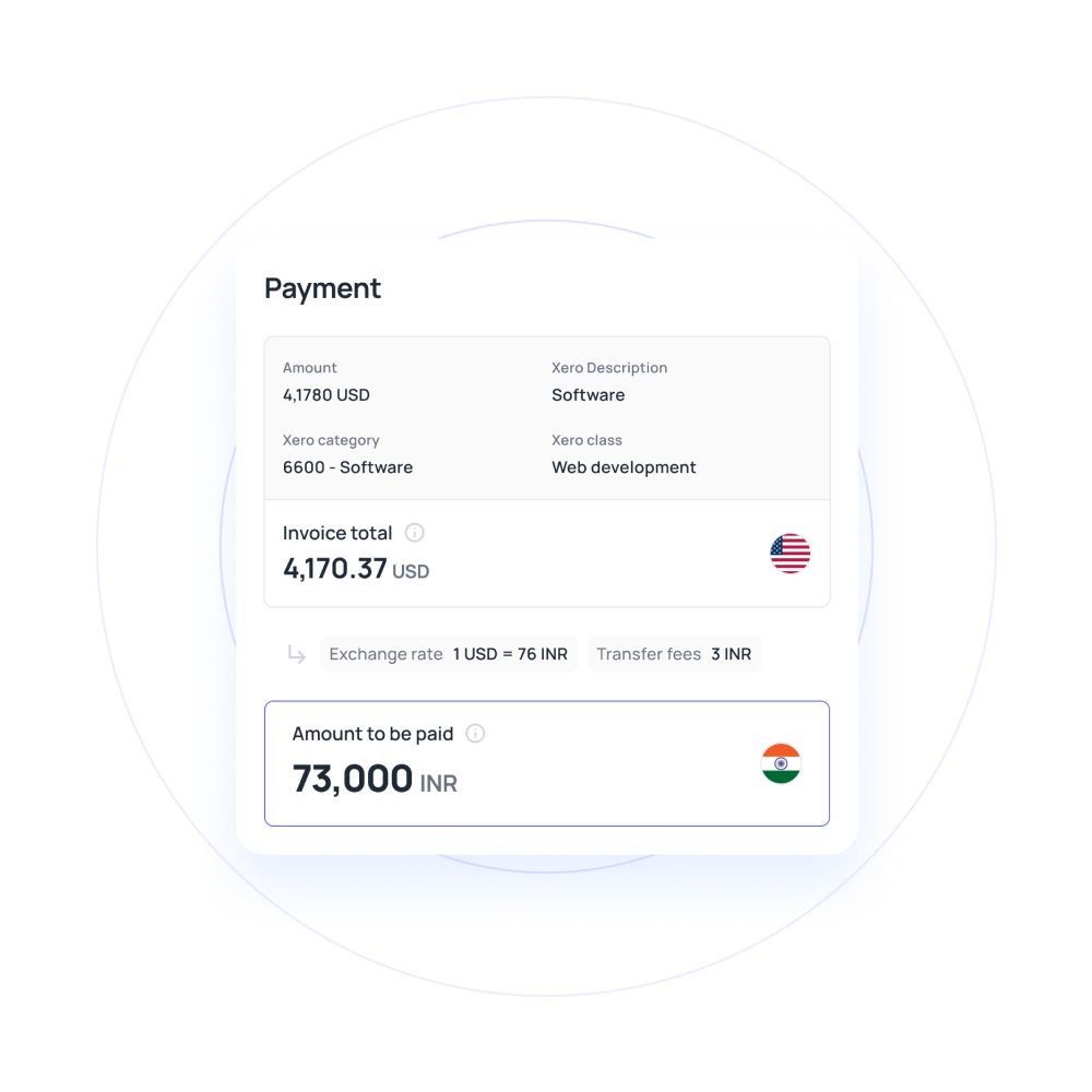 Multi-currency payments