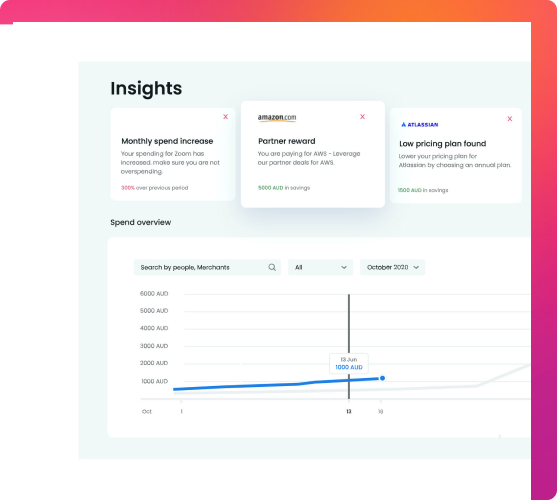 Track every spending in real-time