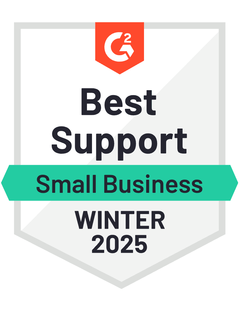 Best support small business - G2