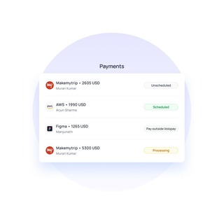 Accounts payable system