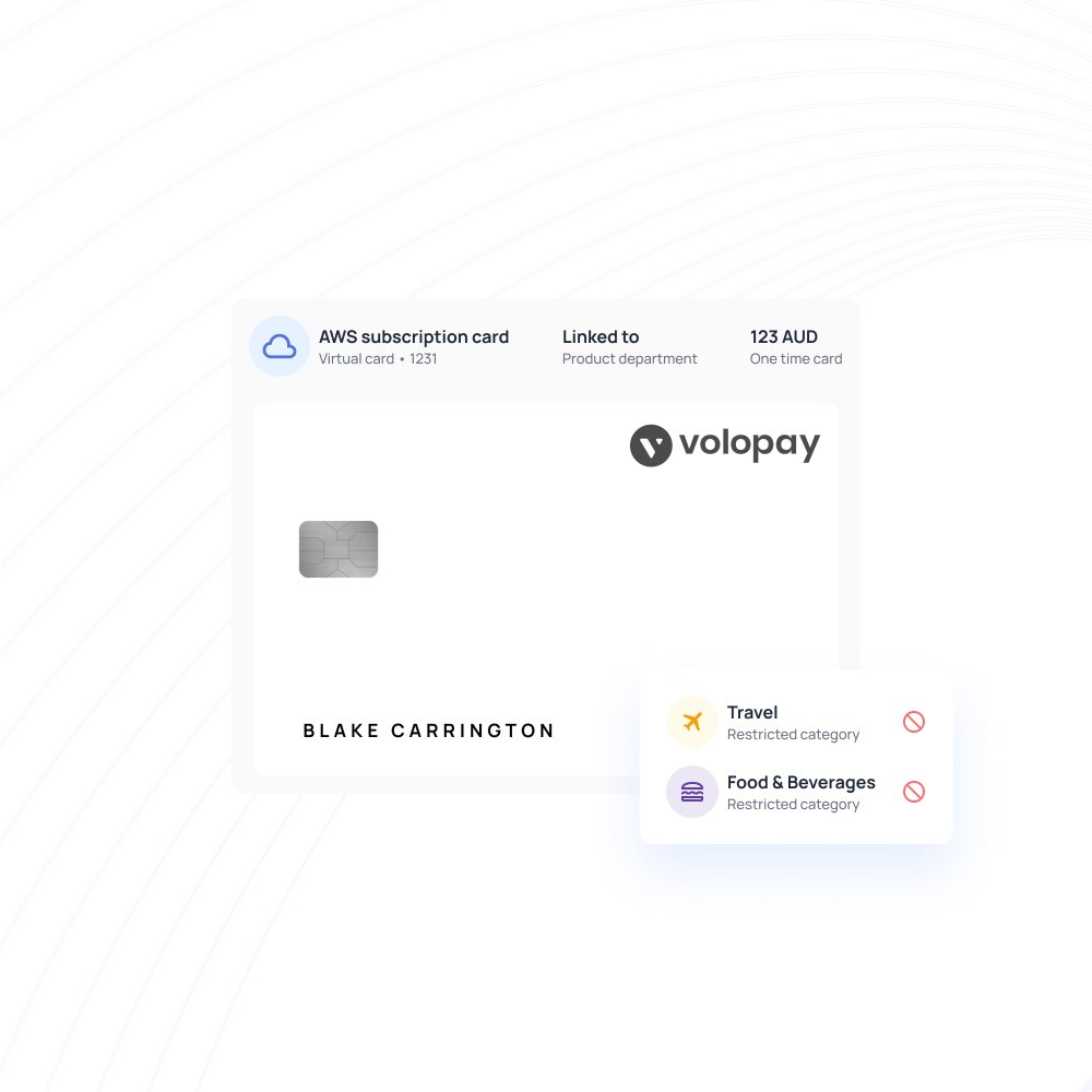 Volopay business virtual card