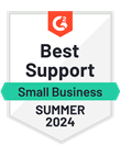 Best support small business - G2