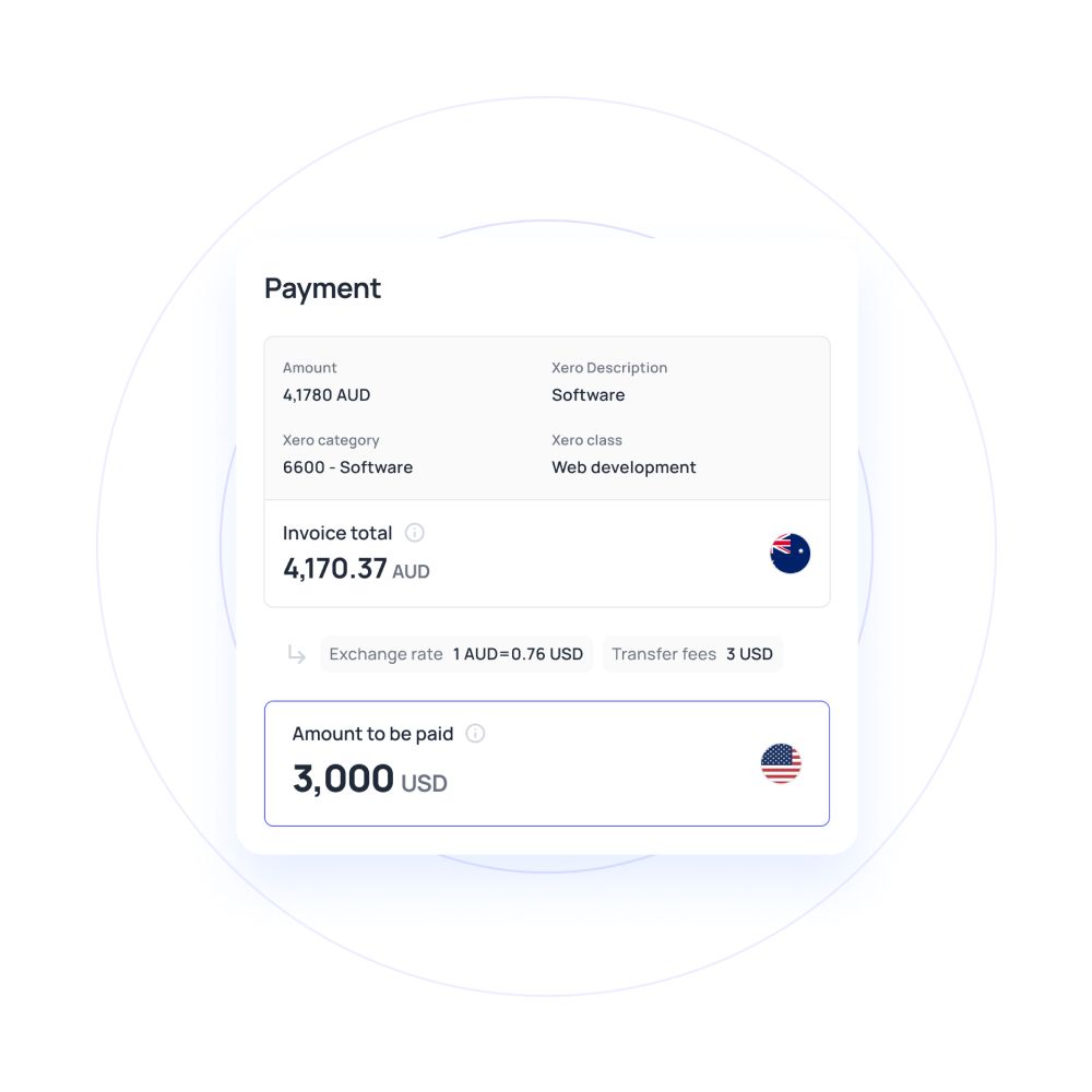Borderless invoice payments