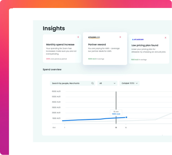 Track payments centrally