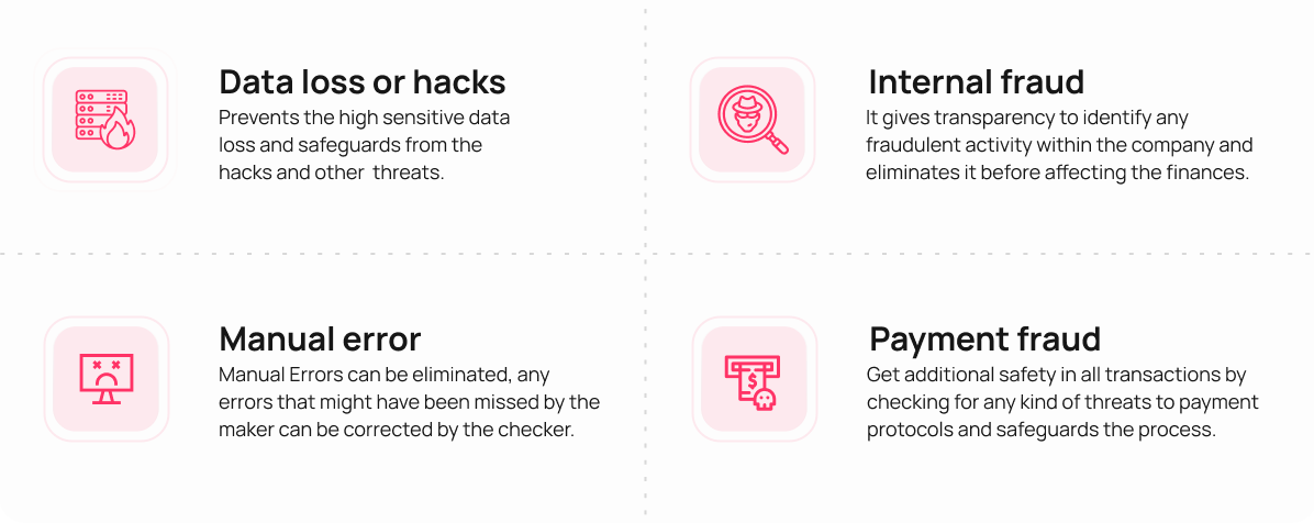 Maker checker benefits