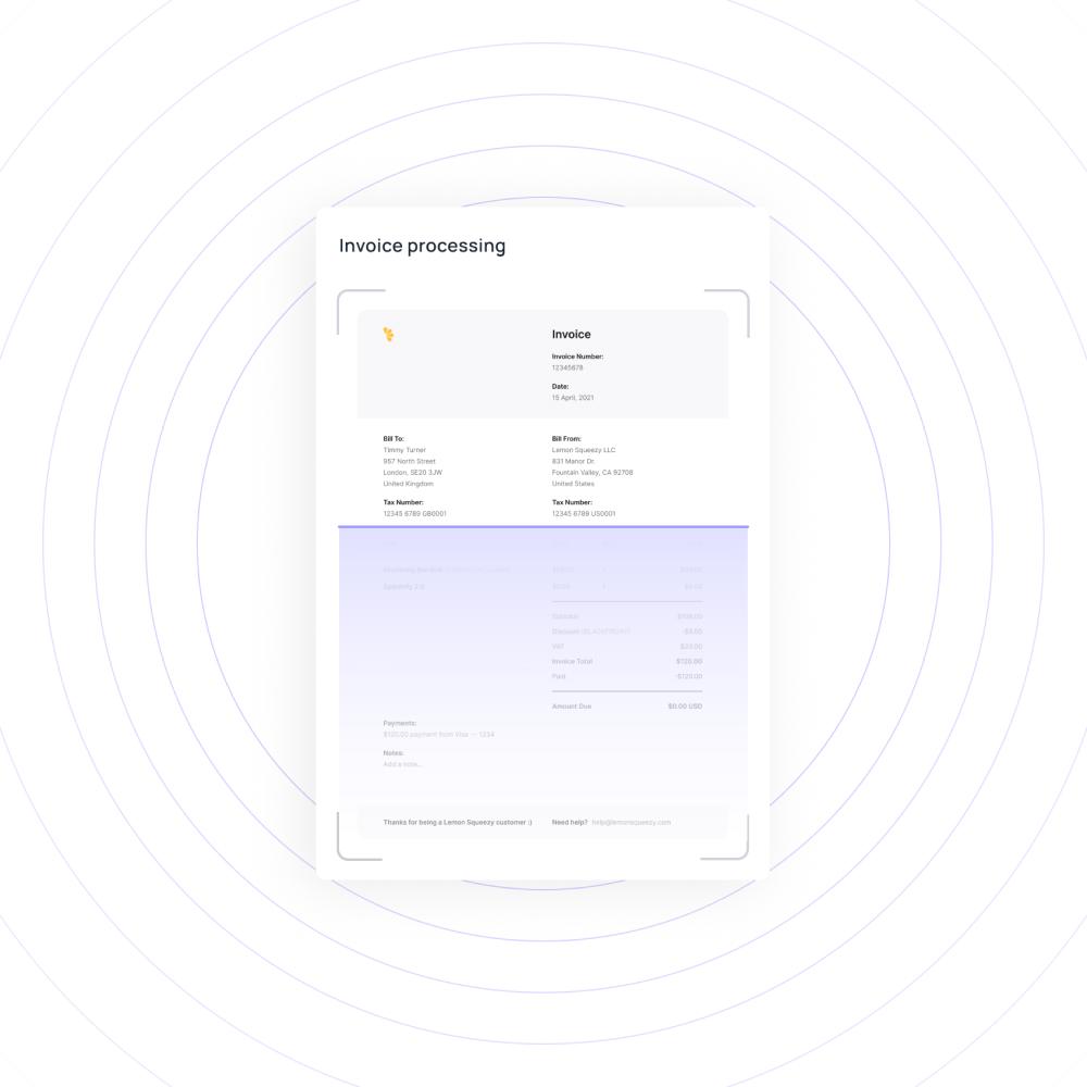 Paperless invoice processing