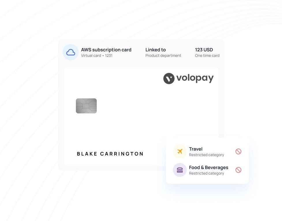 Volopay virtual card