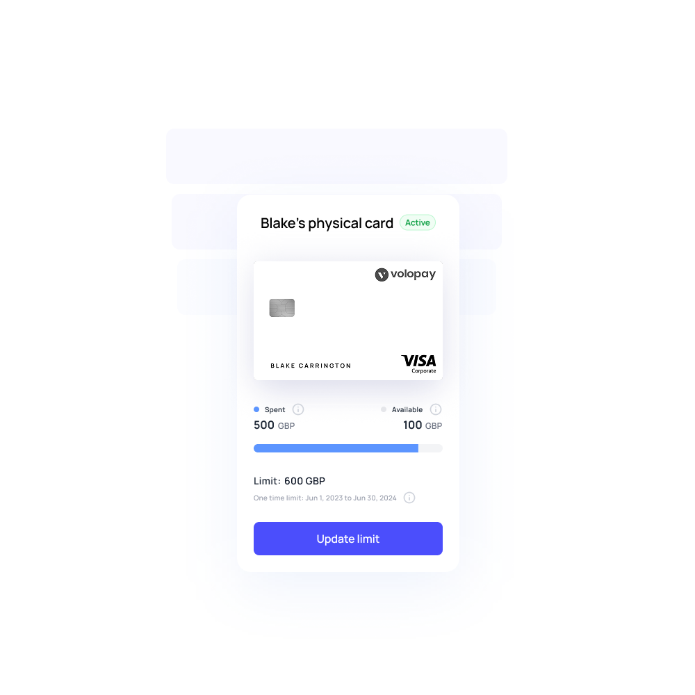 Prepaid business cards