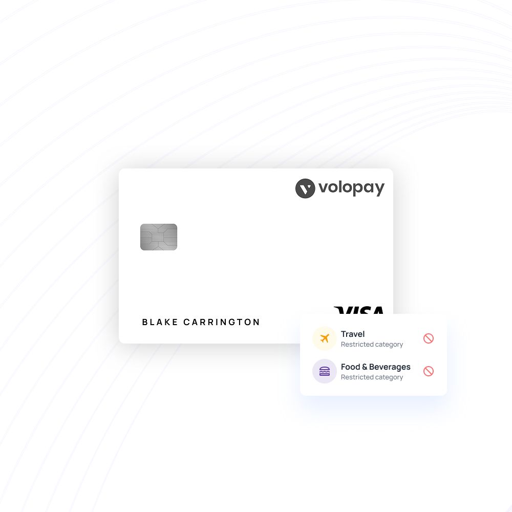configure corporate cards
