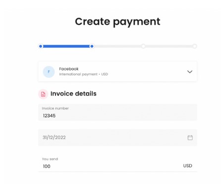 Create payment