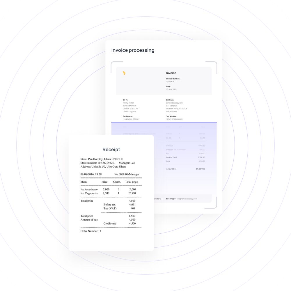Streamlined invoice processing