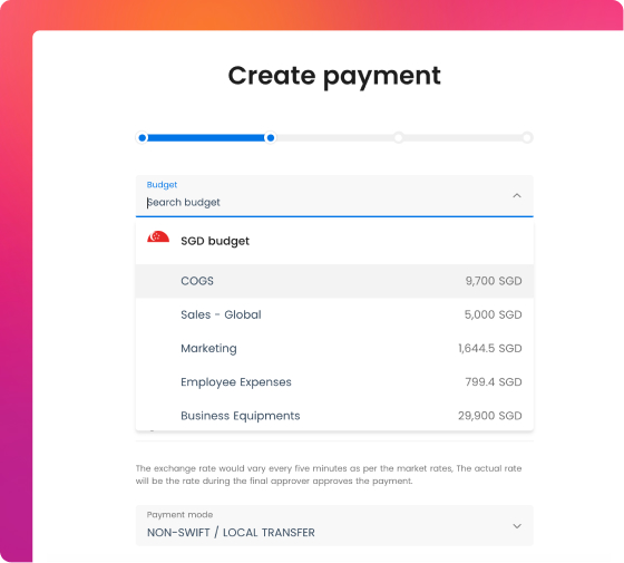 International Money Transfers Vendor Payments Volopay