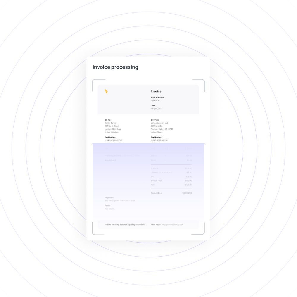 High accuracy and recognition invoice processing