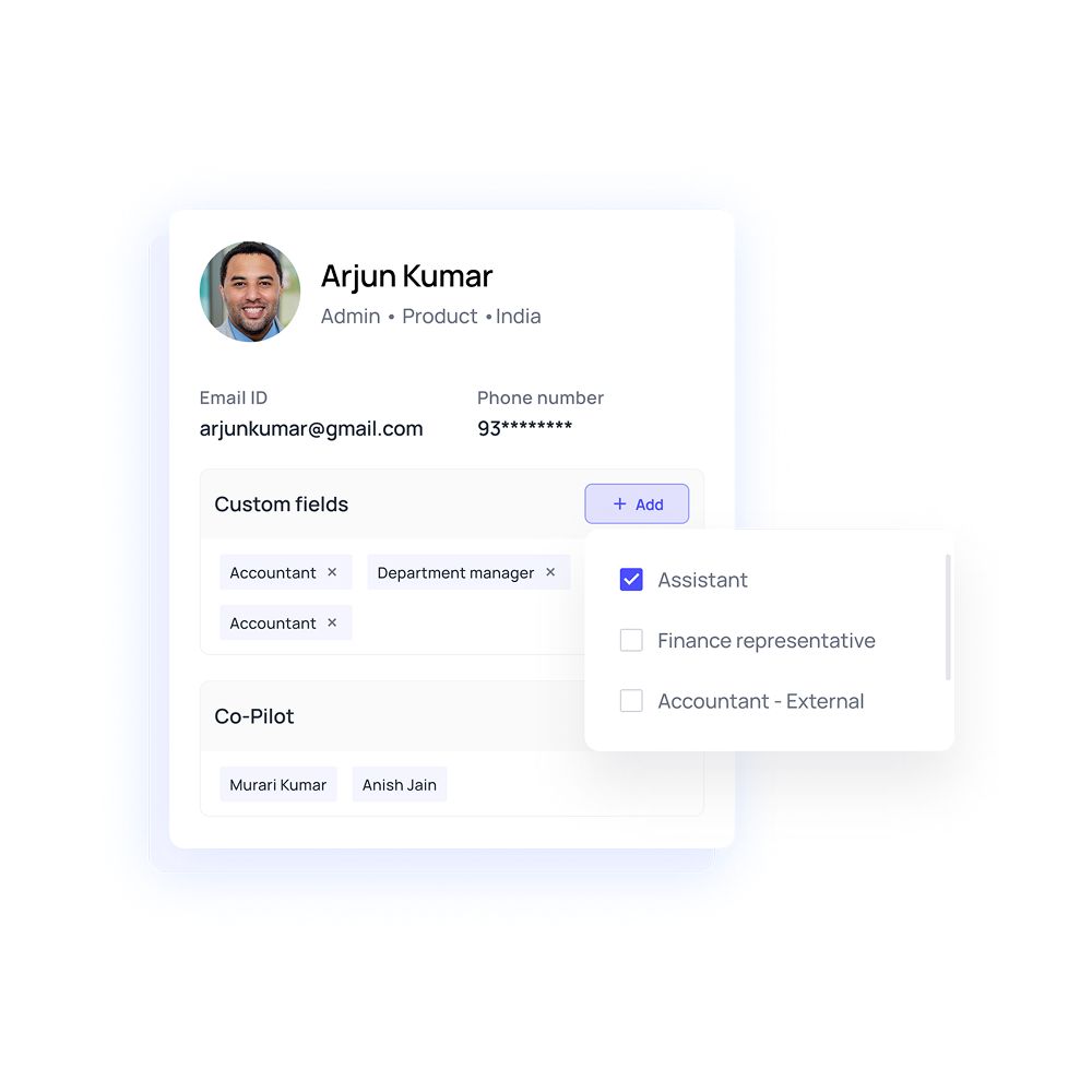 Volopay cards with control